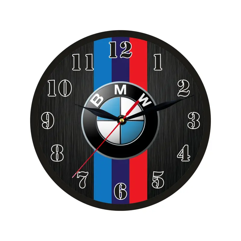 Bmw, ceas lemn de perete, model 44